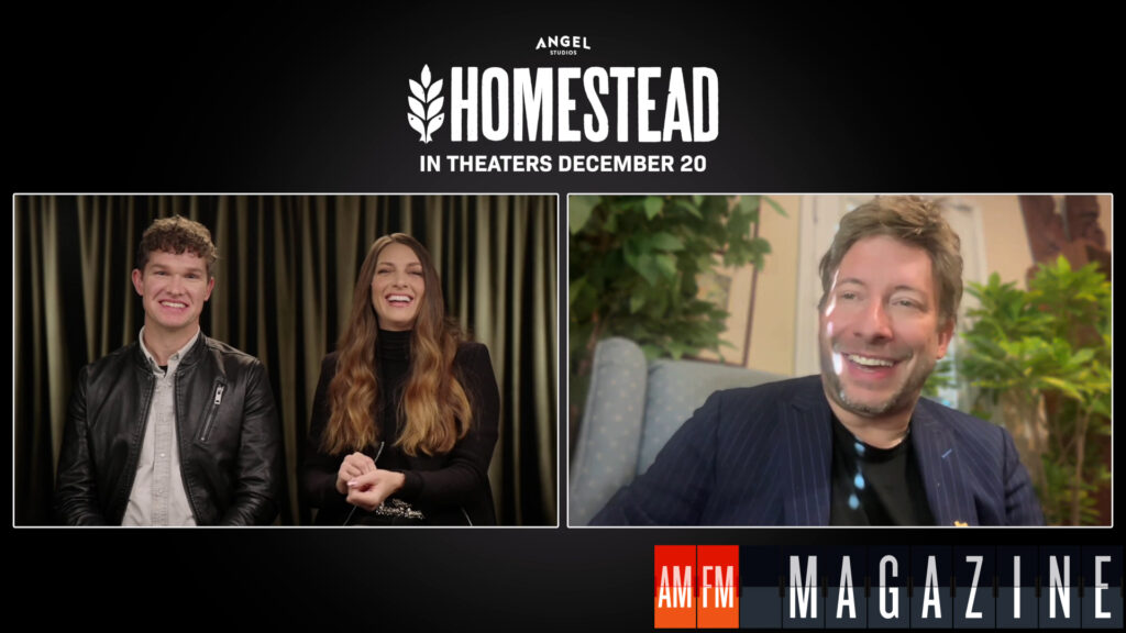 Director Ben Smallbone and Dawn Olivieri for Apocalypse Thriller HOMESTEAD